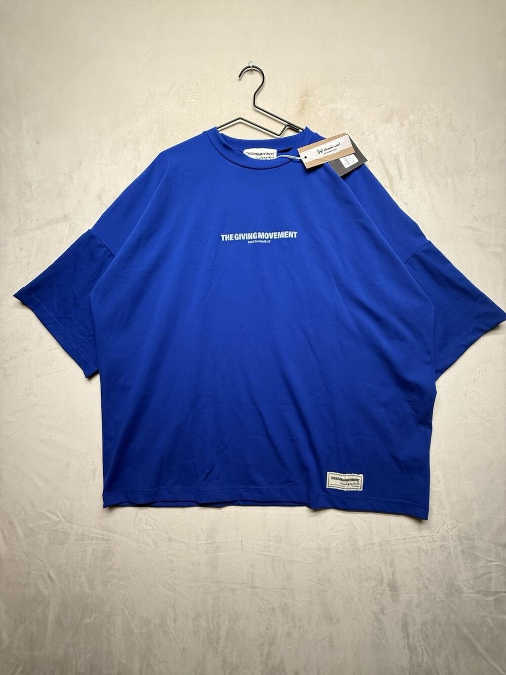 NWT THE GIVING MOVEMENT Shirt Men’s L/XL Oversized Love Yourself First X TOUX